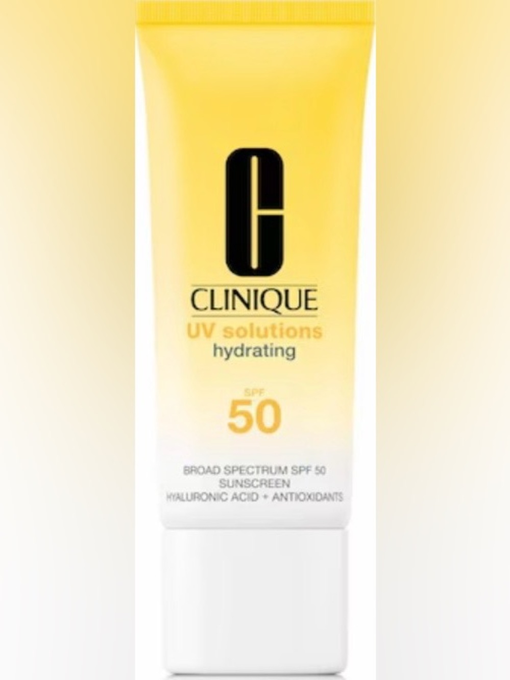 UV Solutions Hydrating Sunscreen SPF 50 with Hyaluronic Acid